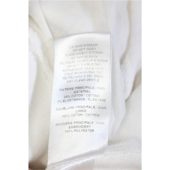 See by Chloe white cotton dress with cut-out design size 34 - Picture 3 of 5